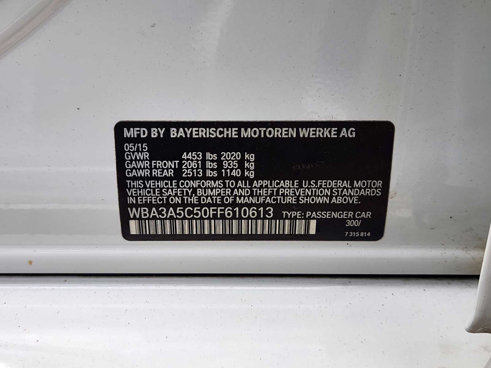 Thumbnail: 2015 BMW 3 Series - 34