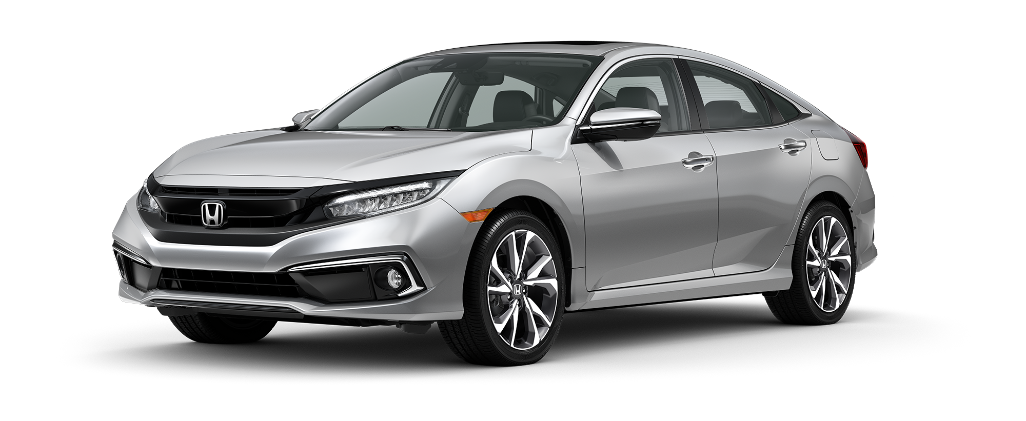 silver Honda Civic Touring