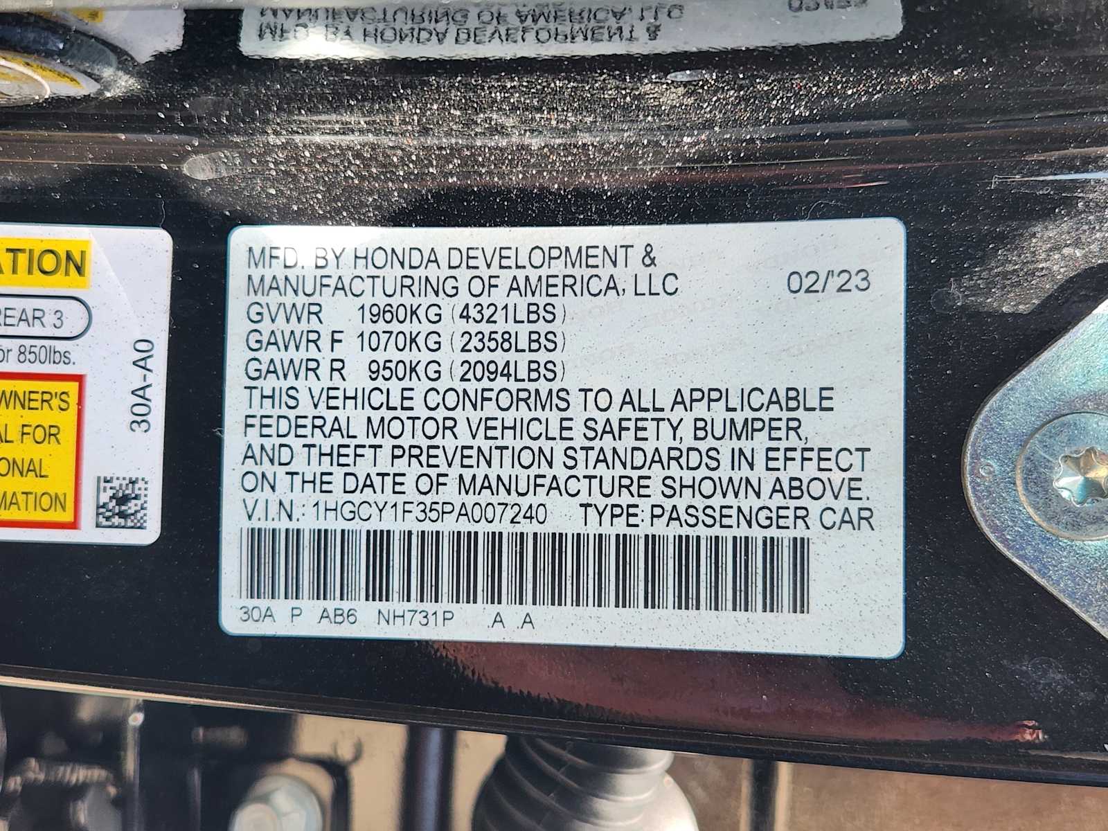 Thumbnail: 2023 Honda Accord - 34