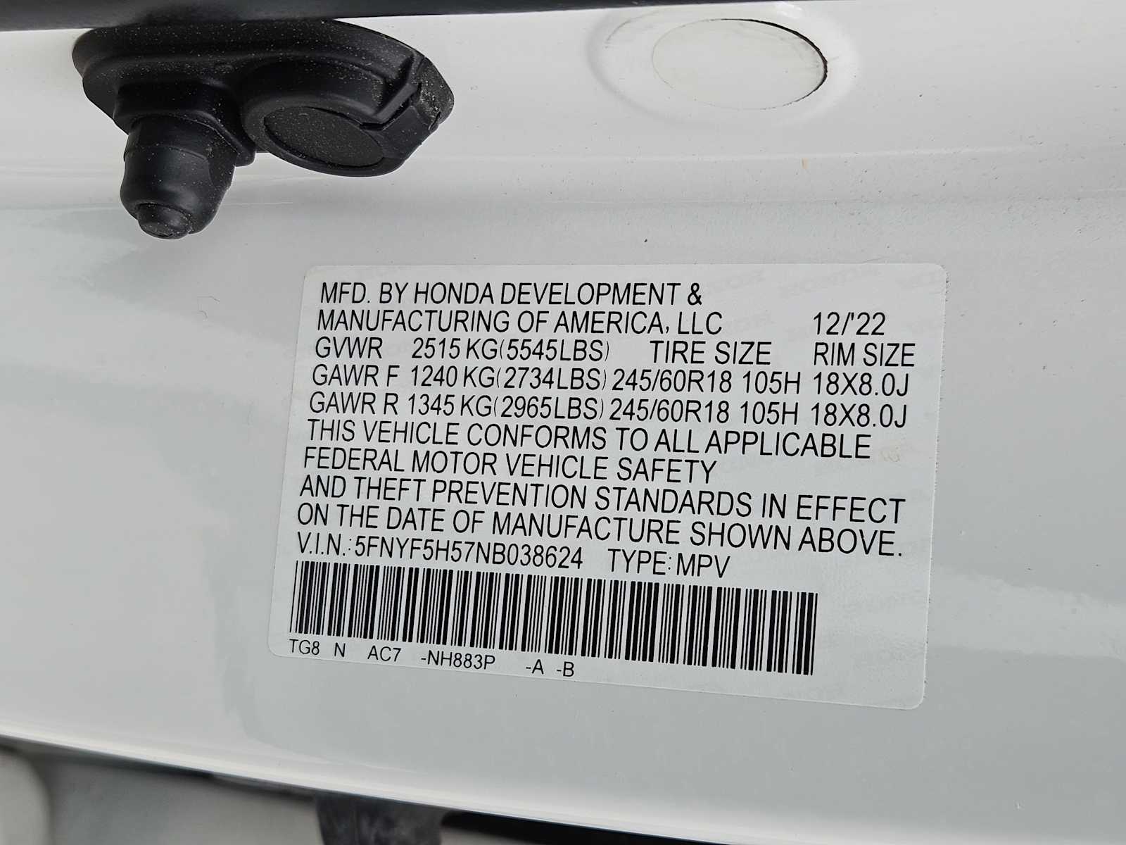 Thumbnail: 2022 Honda Pilot - 33