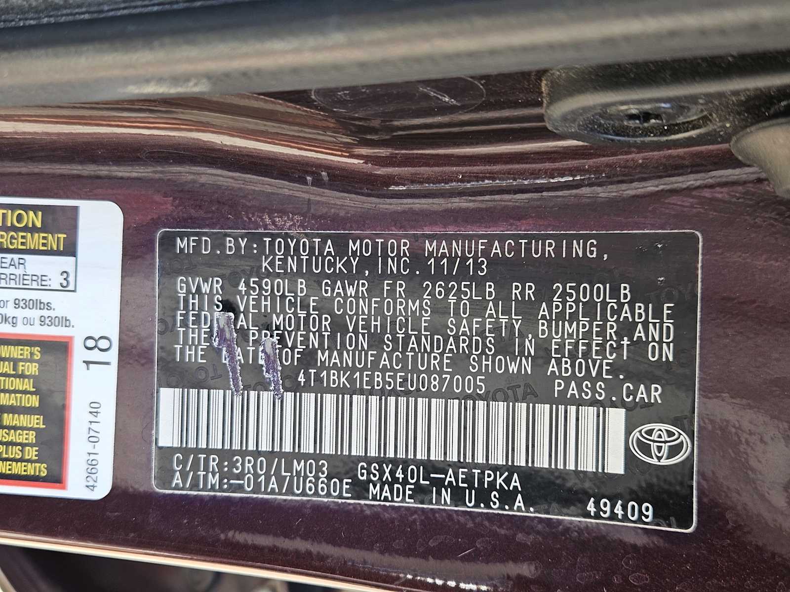 Thumbnail: 2014 Toyota Avalon - 33