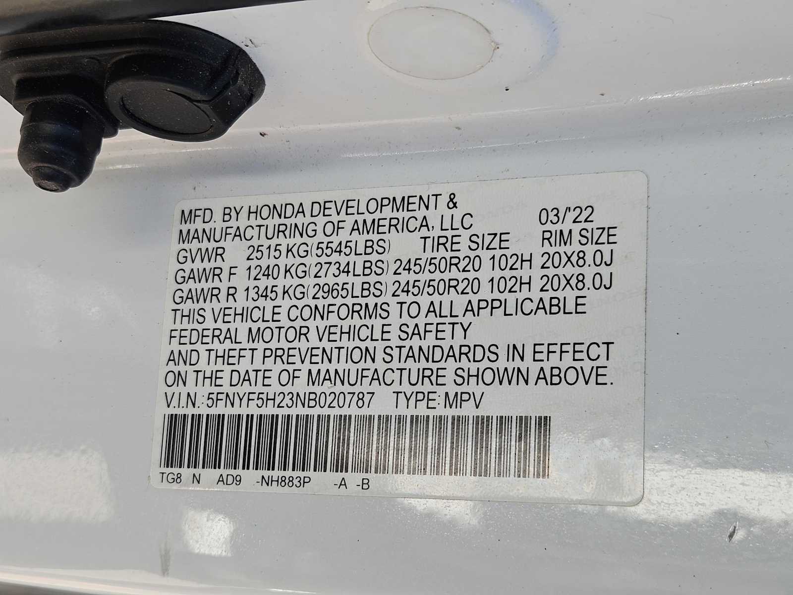 Thumbnail: 2022 Honda Pilot - 34