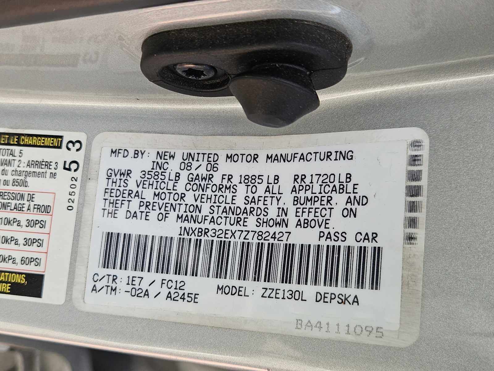 Thumbnail: 2007 Toyota Corolla - 31