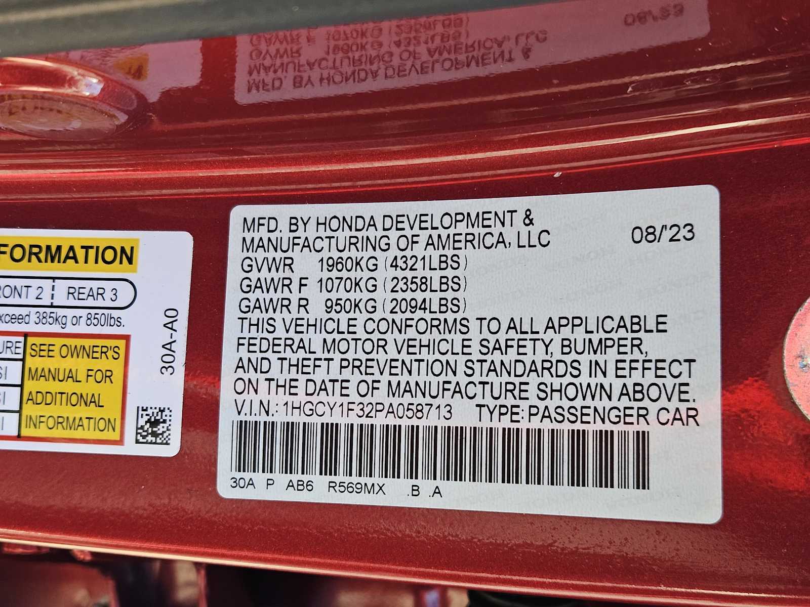 Thumbnail: 2023 Honda Accord - 31