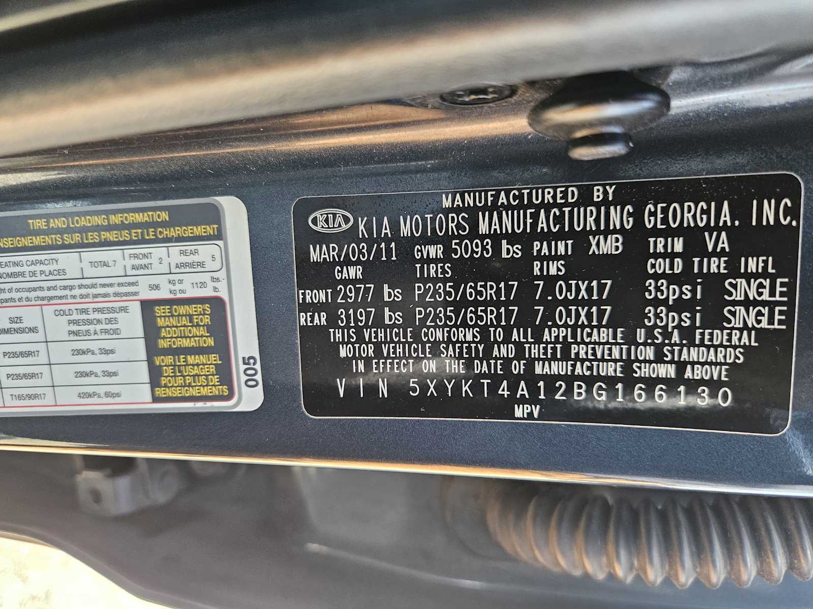 Thumbnail: 2011 Kia Sorento - 29