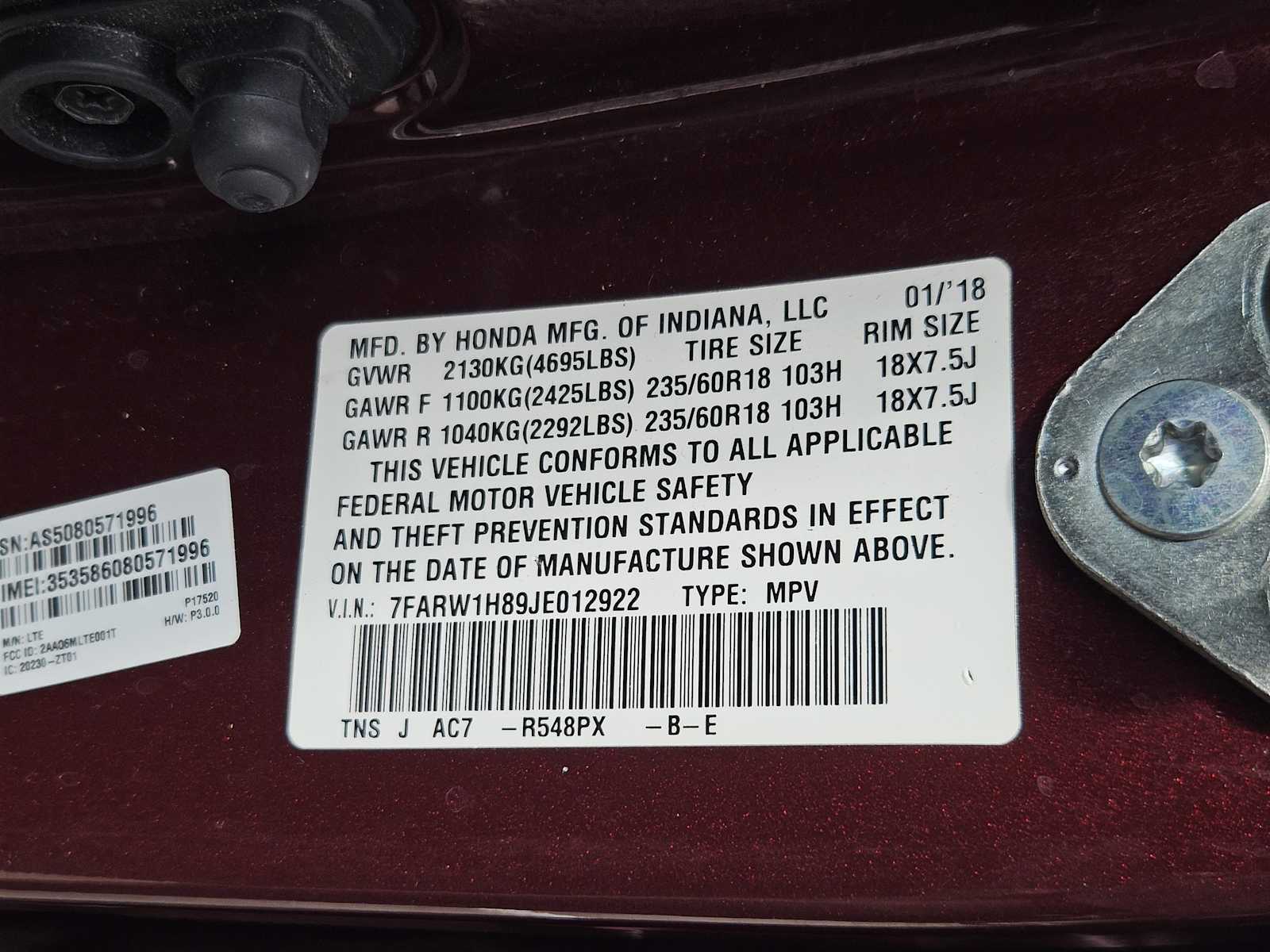 Thumbnail: 2018 Honda CR-V - 31