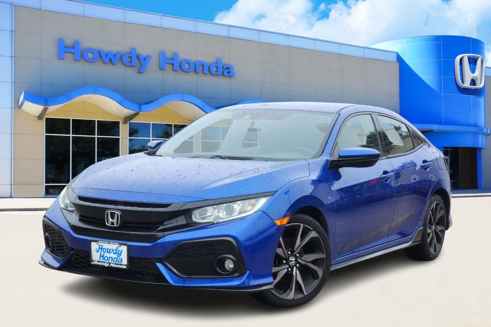 2019 Honda Civic Hatchback Sport -
                Austin, TX