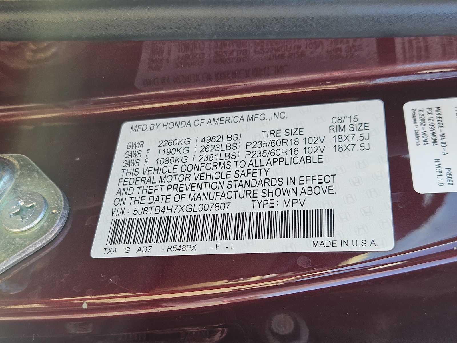 Thumbnail: 2016 Acura RDX - 32