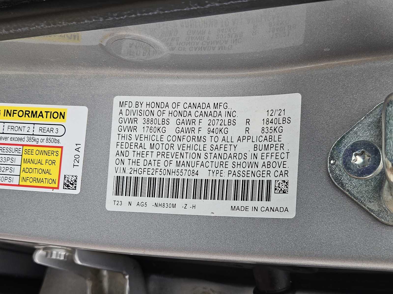 Thumbnail: 2022 Honda Civic - 31