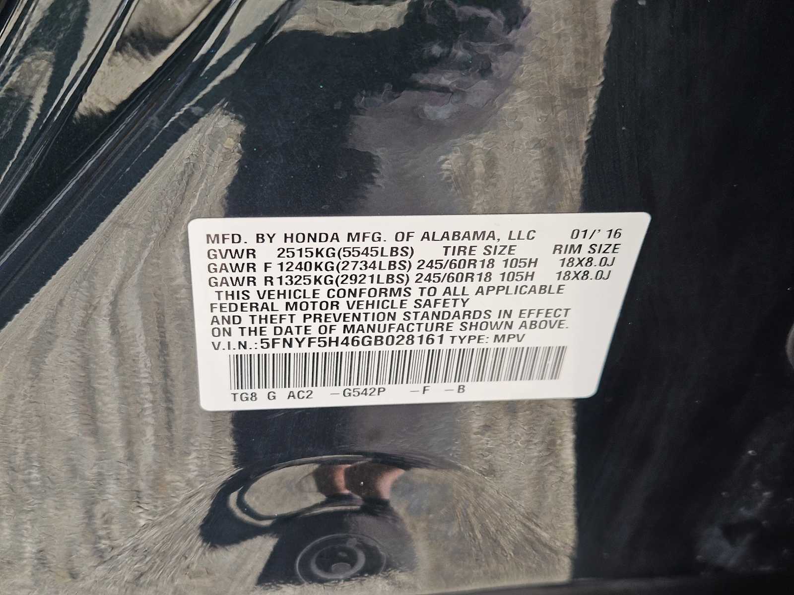 Thumbnail: 2016 Honda Pilot - 31