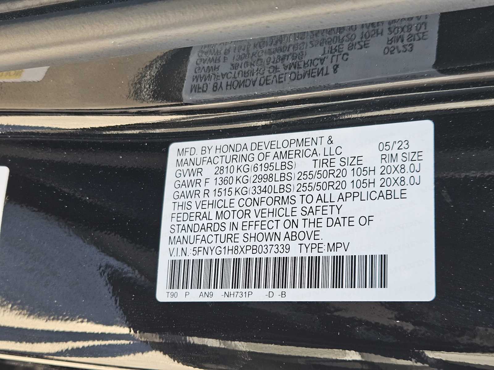 Thumbnail: 2023 Honda Pilot - 33