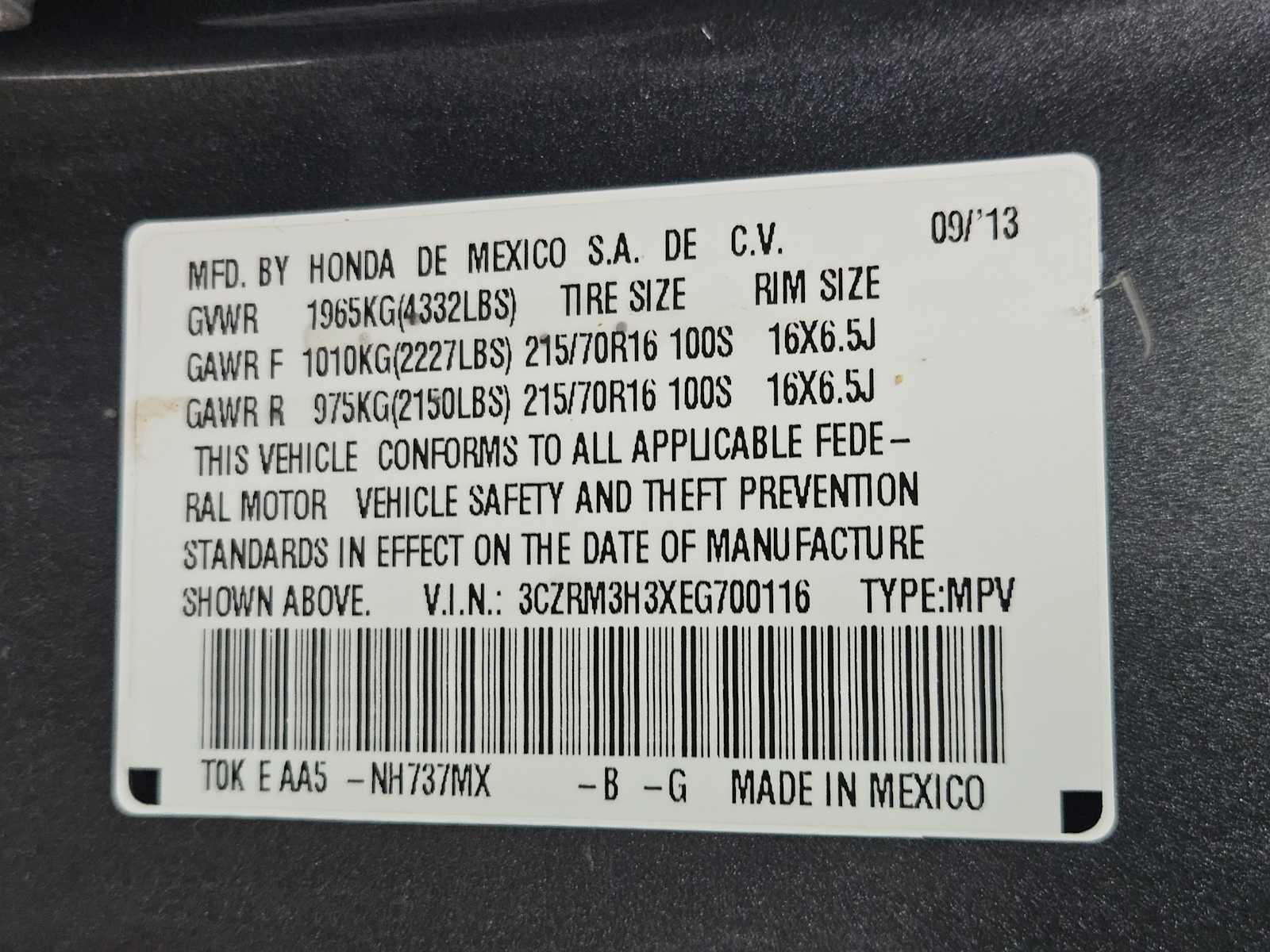 Thumbnail: 2014 Honda CR-V - 29