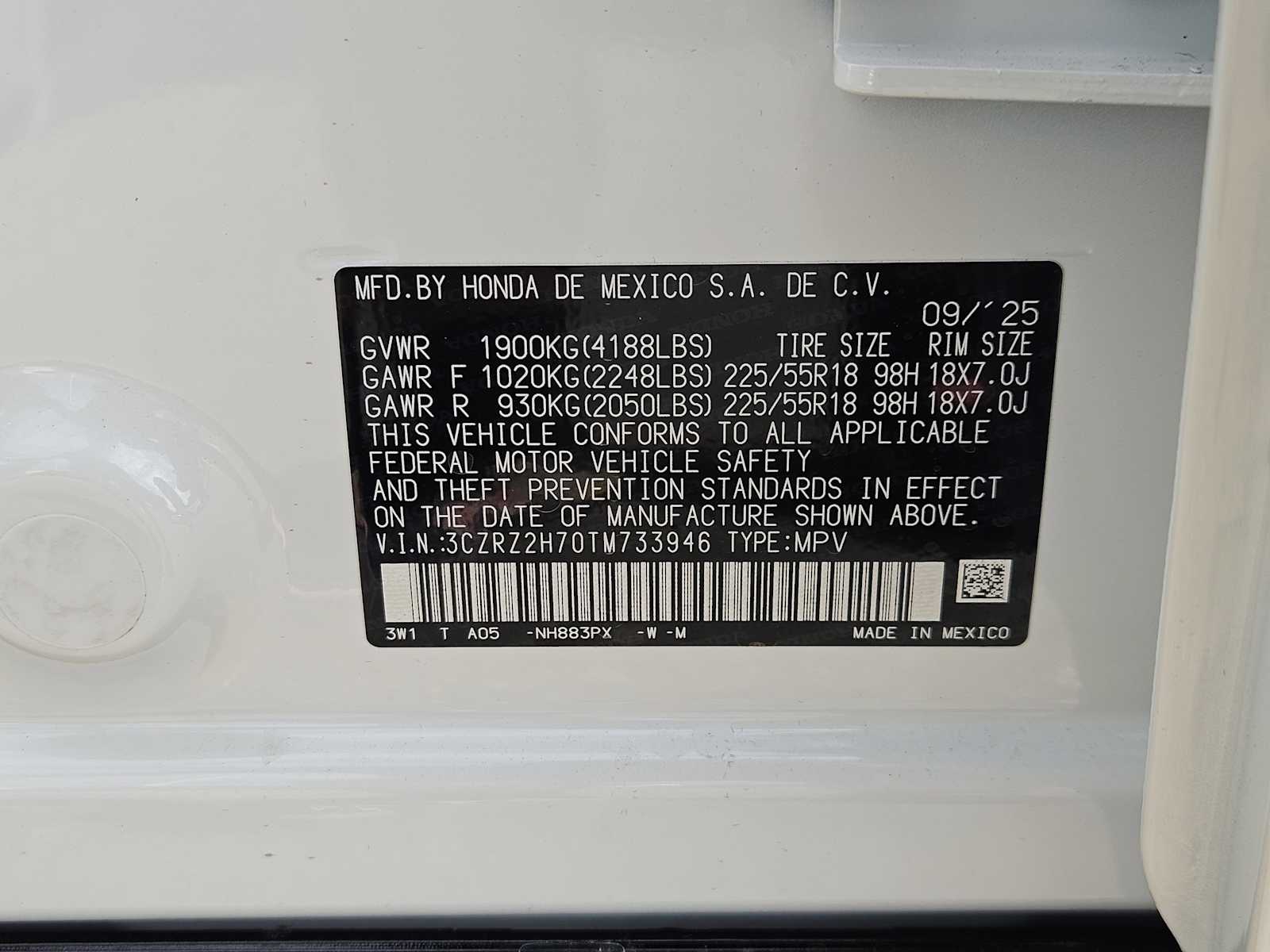 Thumbnail: 2026 Honda HR-V - 25