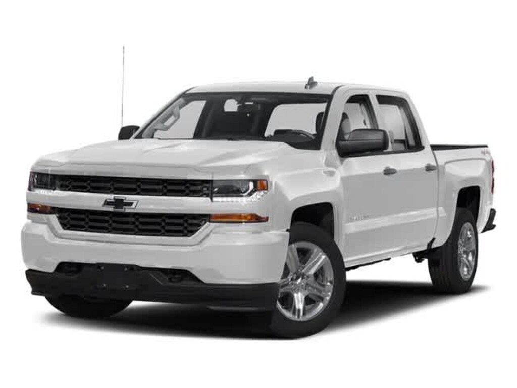 Used 2018 Chevrolet Silverado 1500 Custom Truck Crew Cab