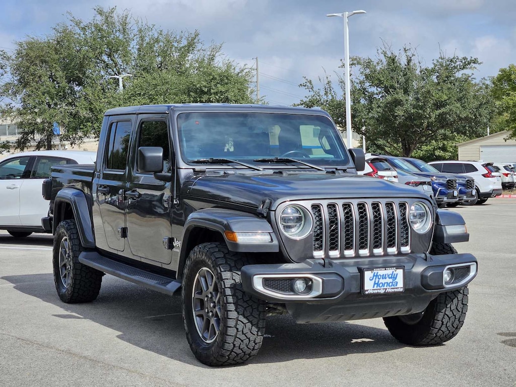 Used 2021 Jeep Gladiator Overland Truck Crew Cab