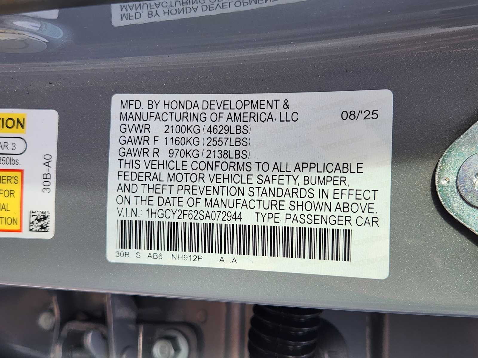 Thumbnail: 2025 Honda Accord - 34