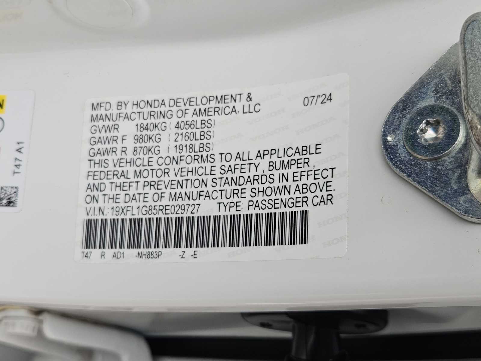 Thumbnail: 2024 Honda Civic - 32