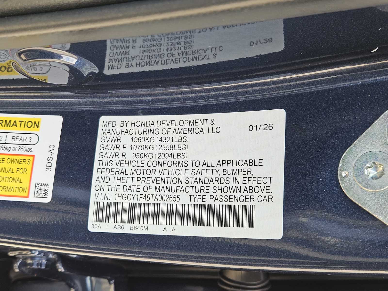 Thumbnail: 2026 Honda Accord - 24