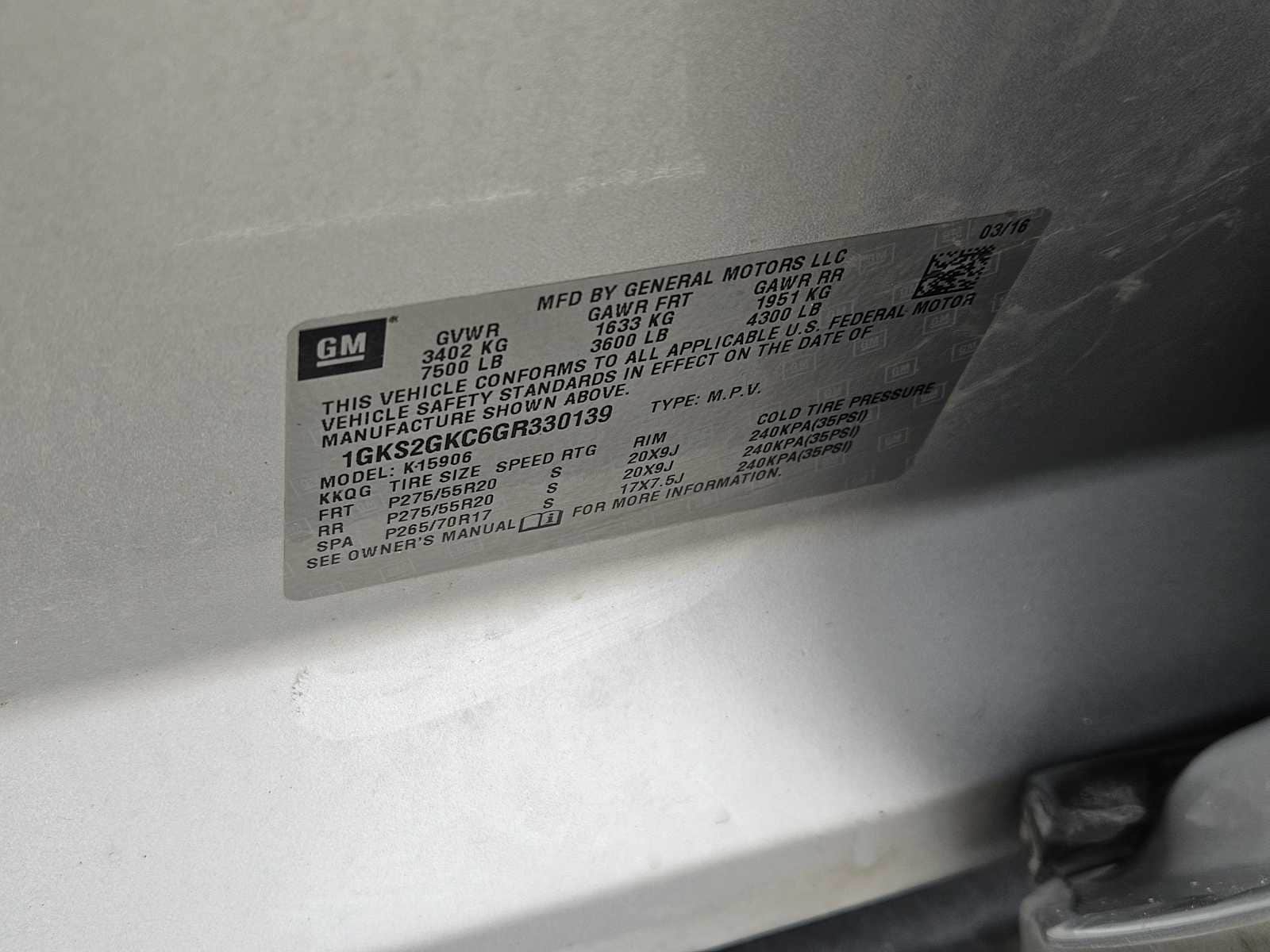 Thumbnail: 2016 GMC Yukon XL - 33