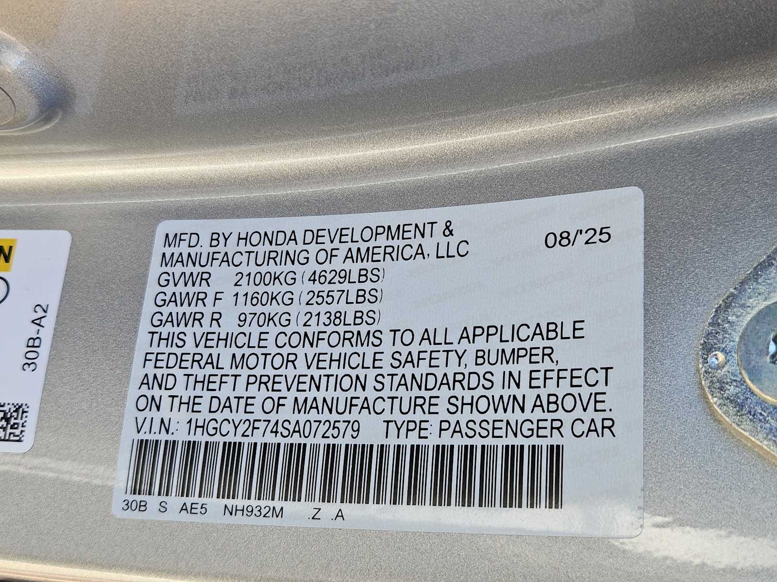 Thumbnail: 2025 Honda Accord - 32