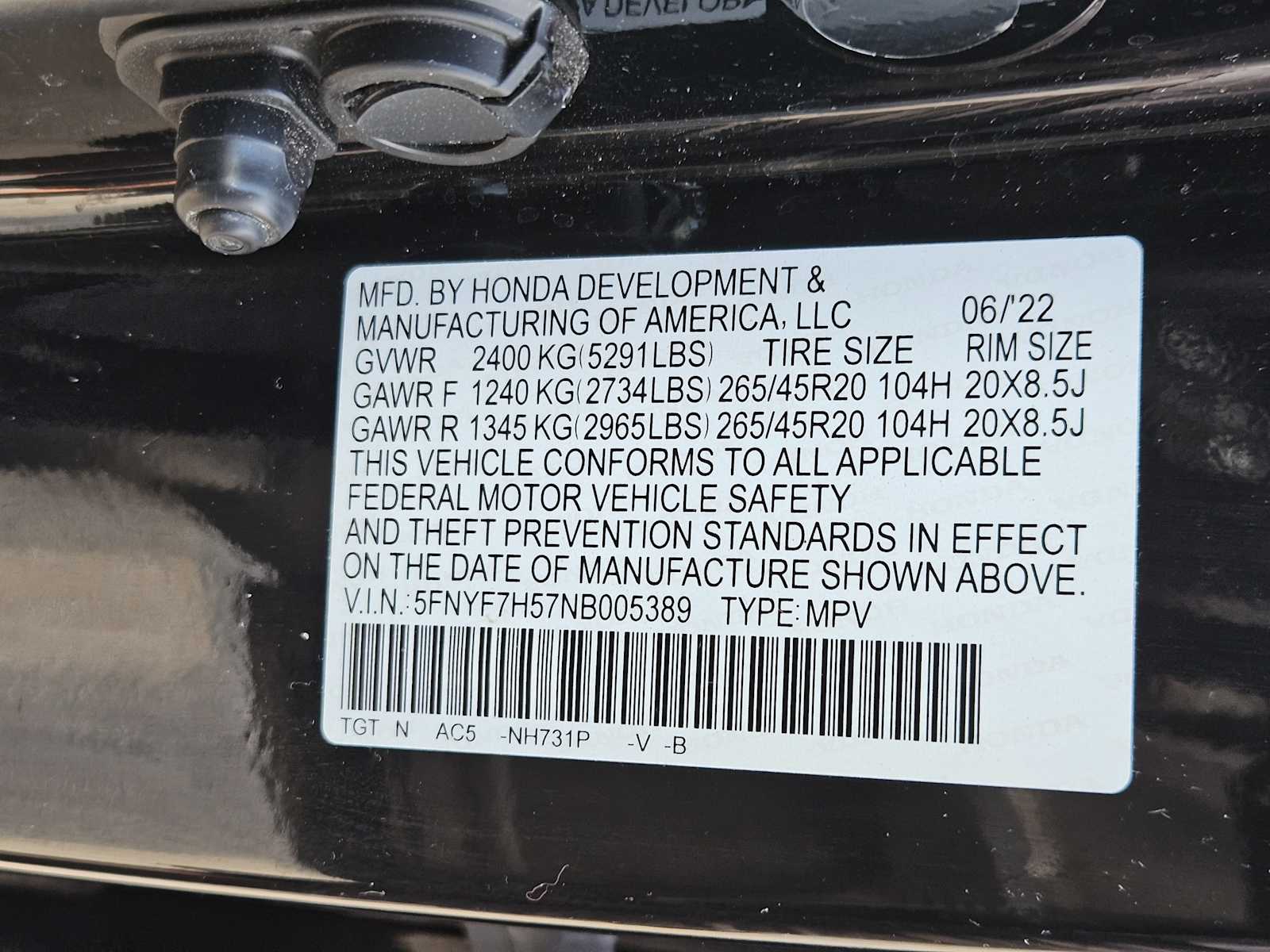 Thumbnail: 2022 Honda Passport - 31