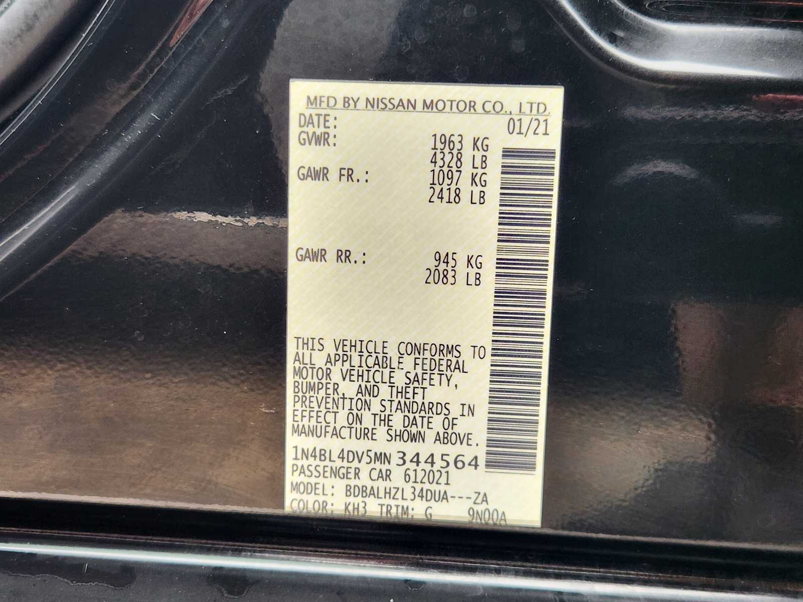 Thumbnail: 2021 Nissan Altima - 33