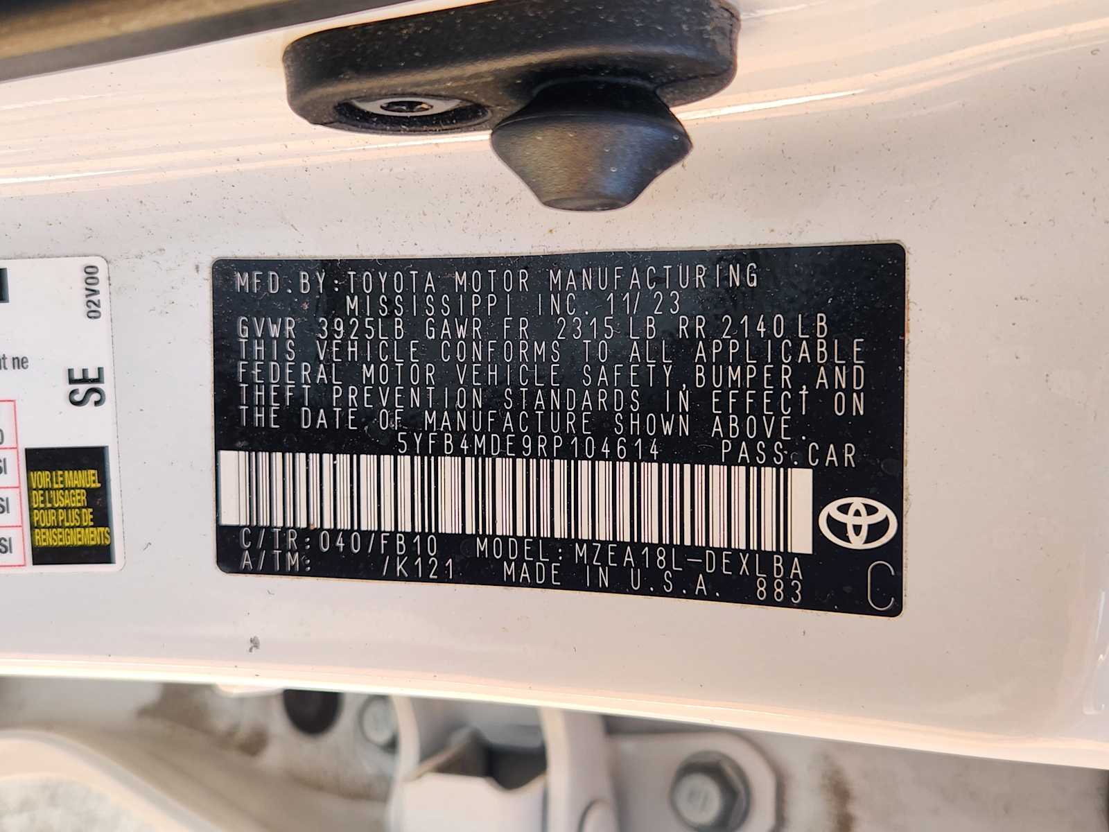 Thumbnail: 2024 Toyota Corolla - 33
