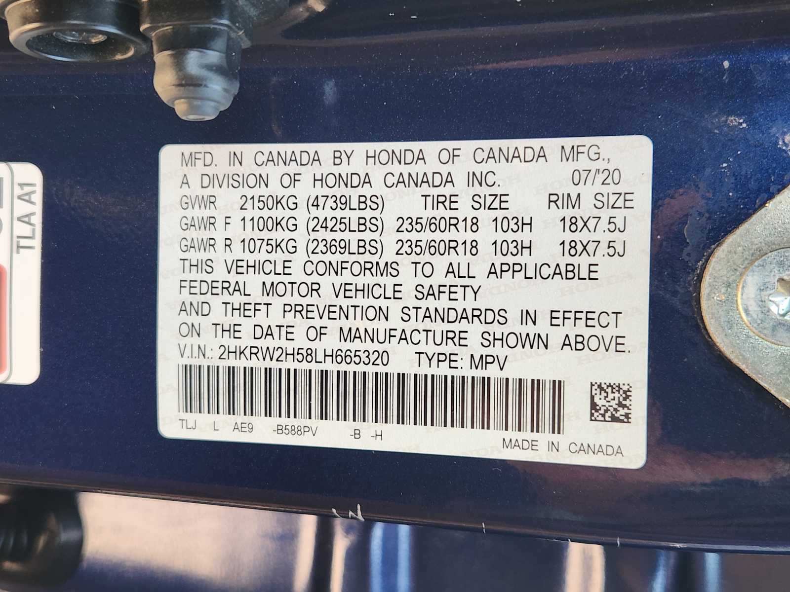 Thumbnail: 2020 Honda CR-V - 34
