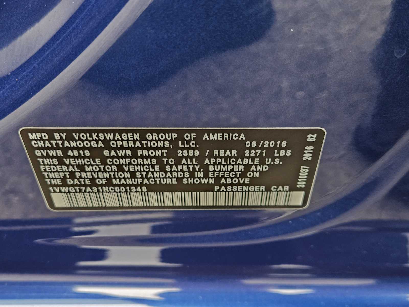 Thumbnail: 2017 Volkswagen Passat - 33