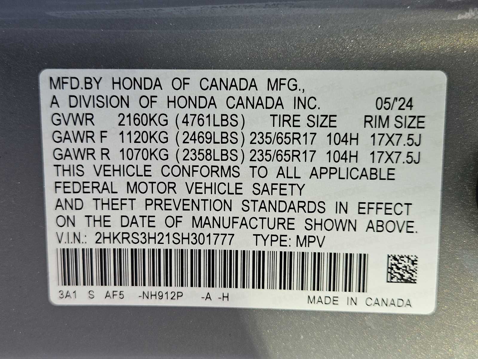 2025 Honda CR-V LX - Photo 32