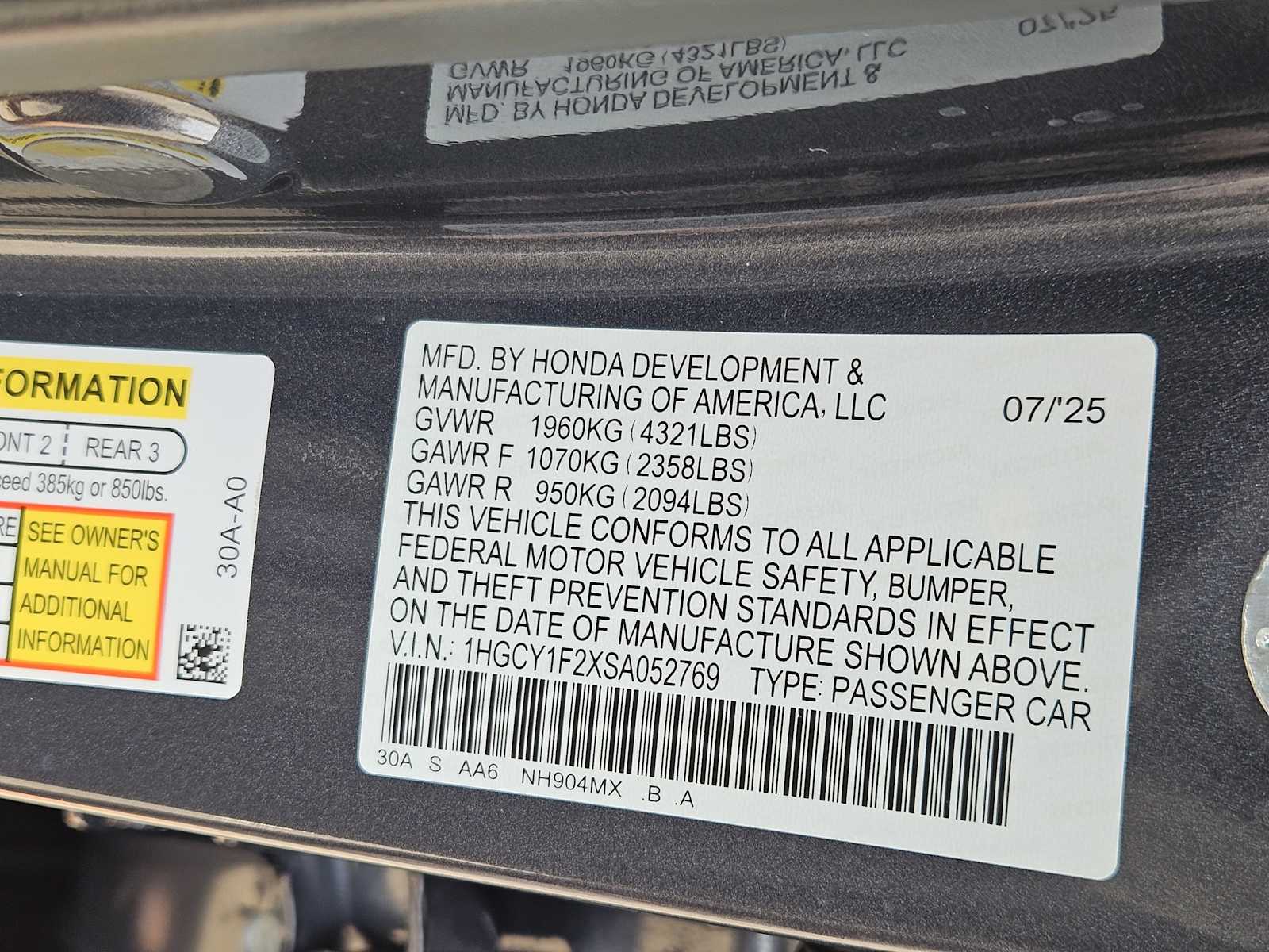 Thumbnail: 2025 Honda Accord - 30