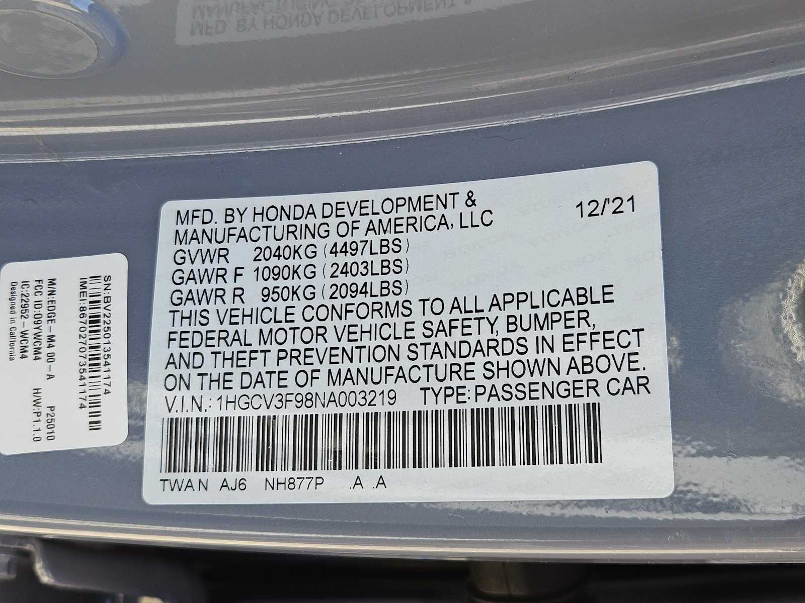 Thumbnail: 2022 Honda Accord - 32