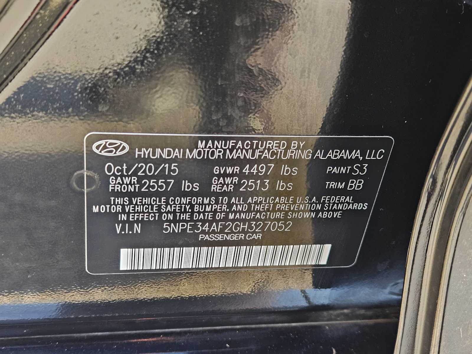 Thumbnail: 2016 Hyundai Sonata - 33