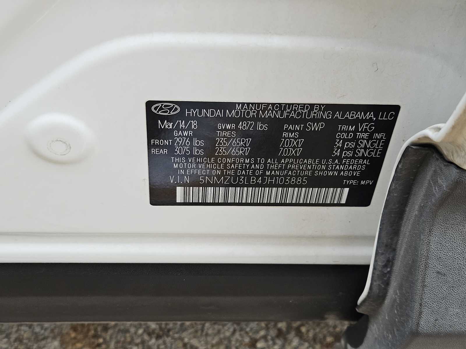 Thumbnail: 2018 Hyundai Santa Fe - 31