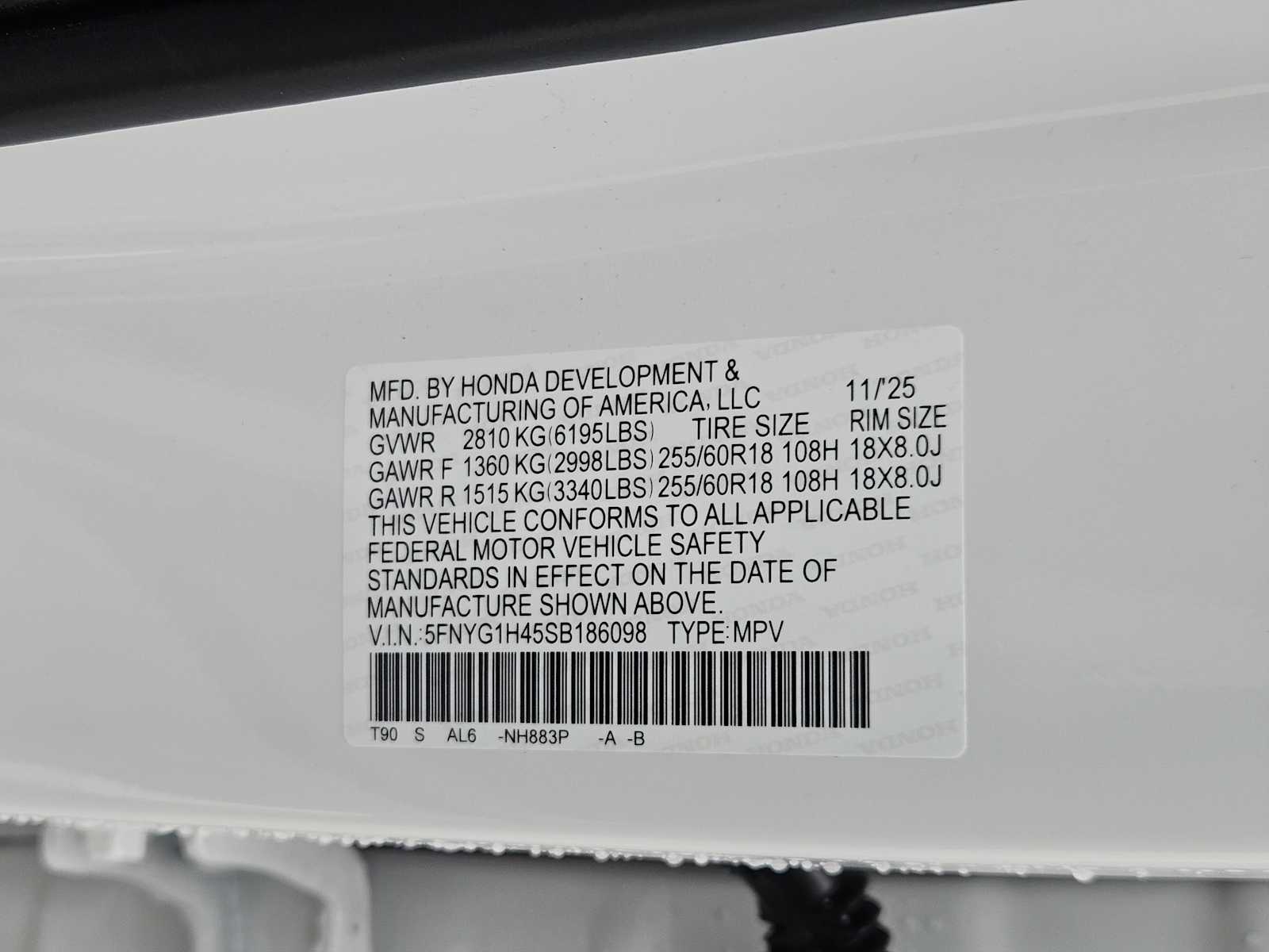 Thumbnail: 2025 Honda Pilot - 25