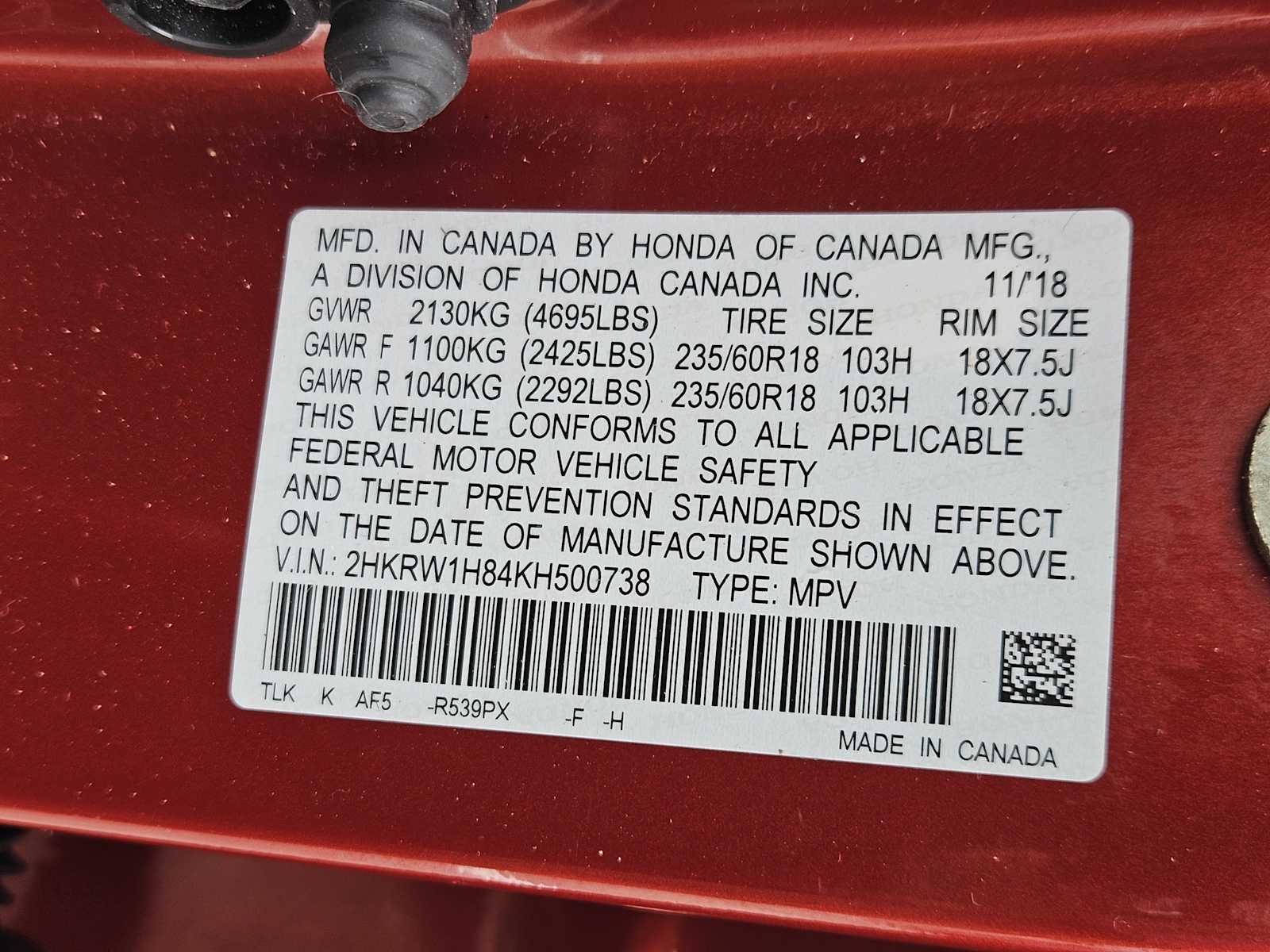 Thumbnail: 2019 Honda CR-V - 31