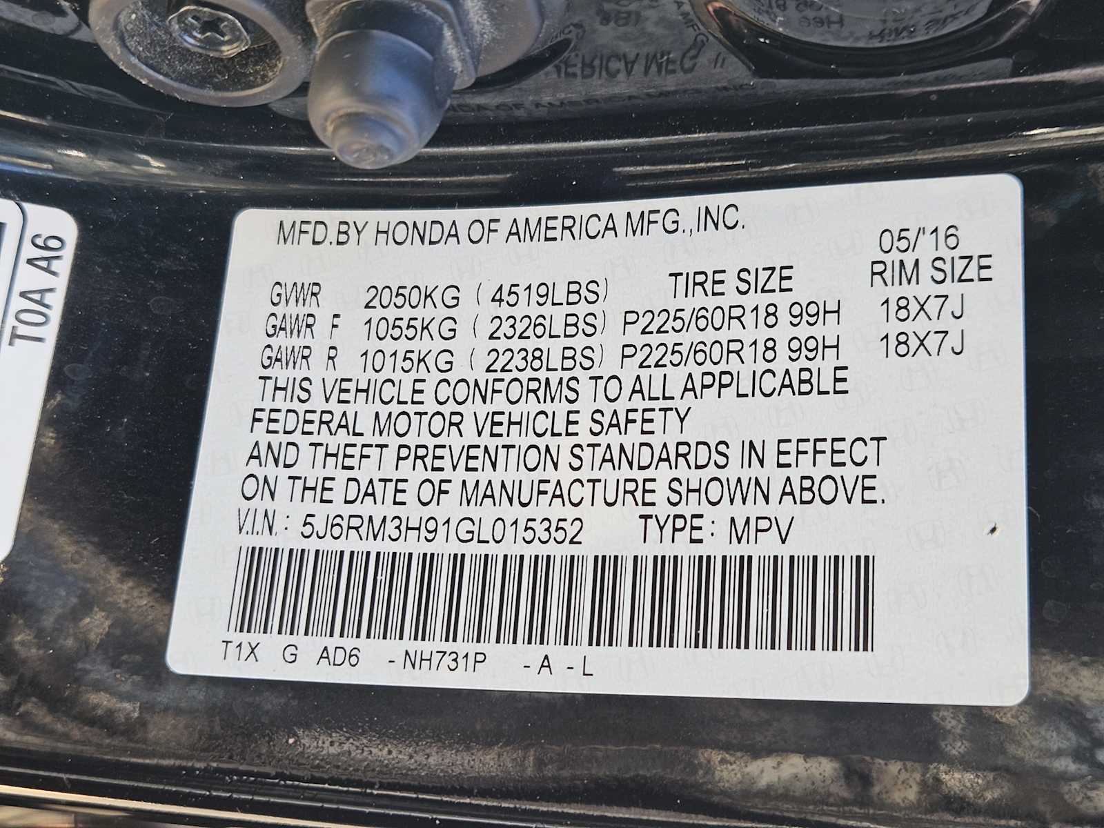 Thumbnail: 2016 Honda CR-V - 33