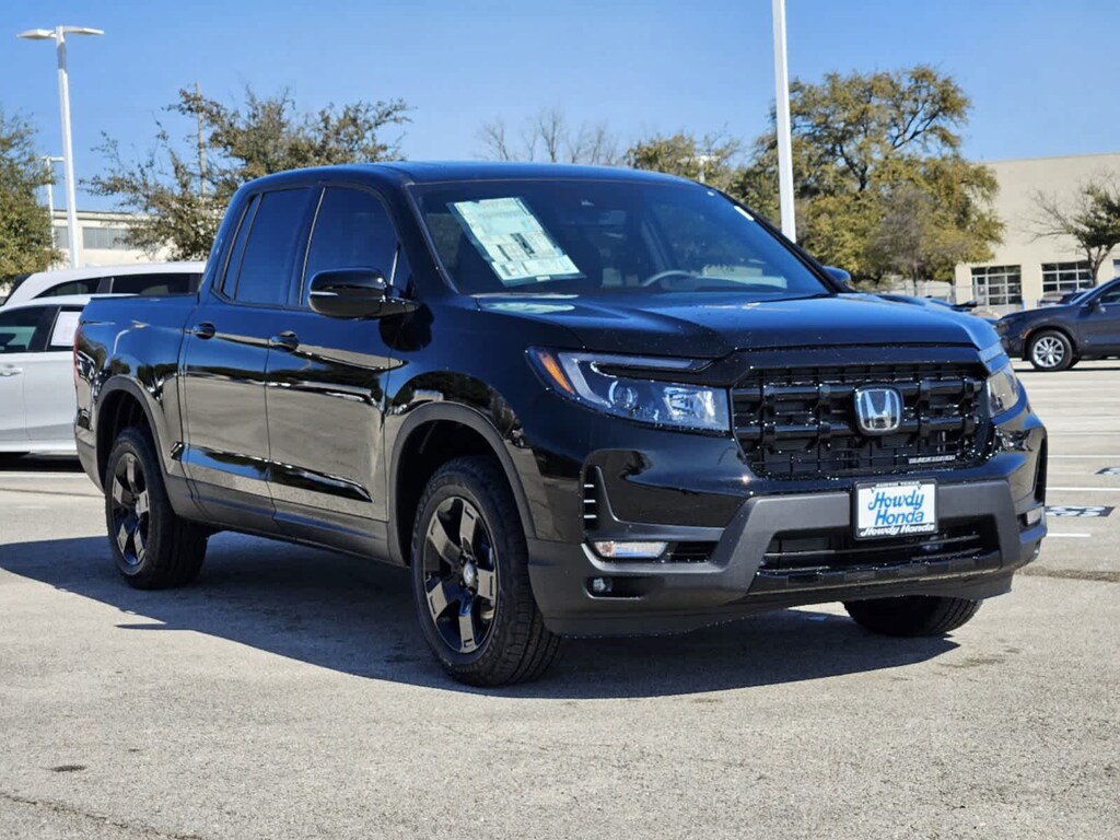 New 2026 Honda Ridgeline Black Edition Truck Crew Cab