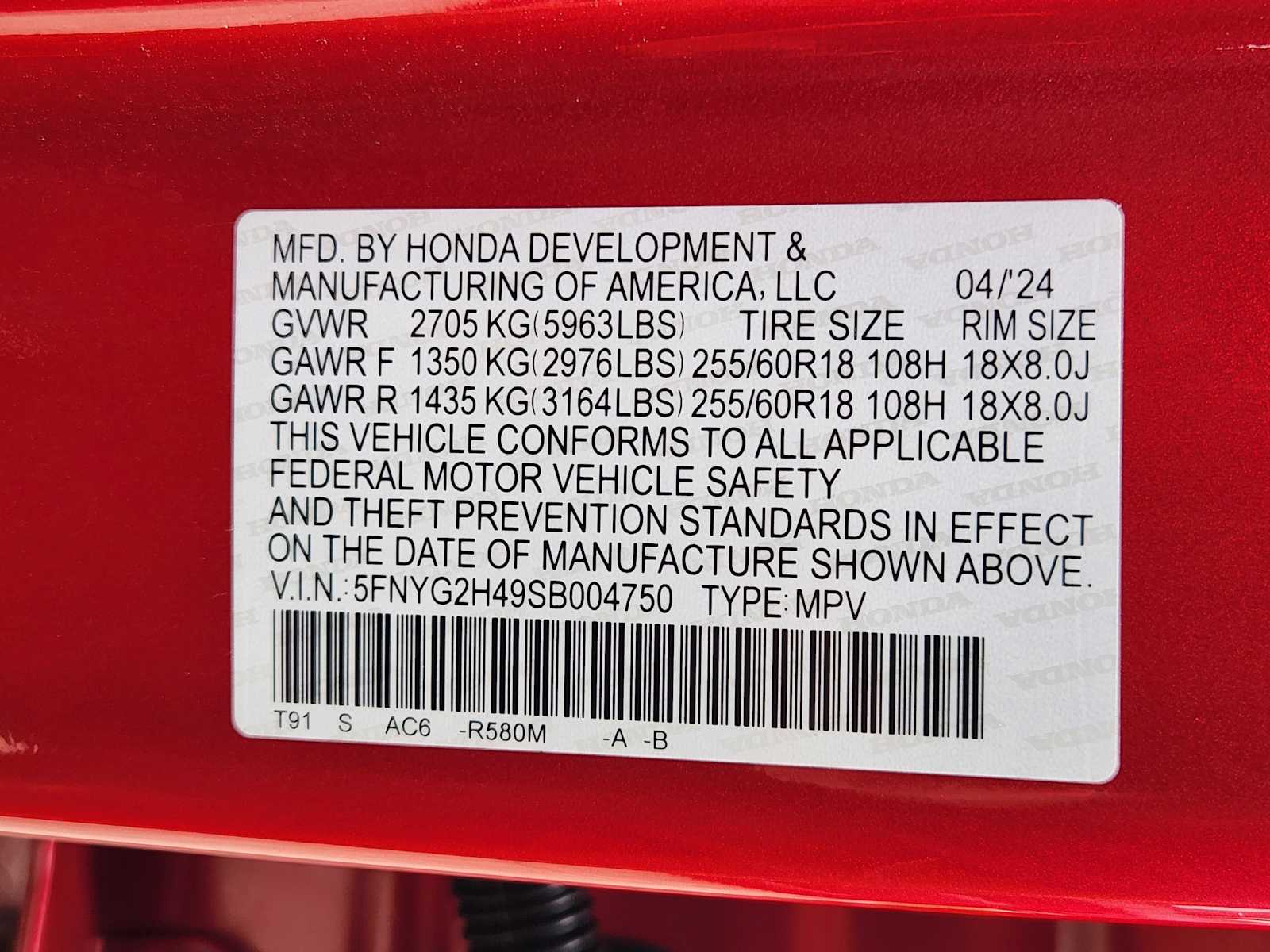 Thumbnail: 2025 Honda Pilot - 33