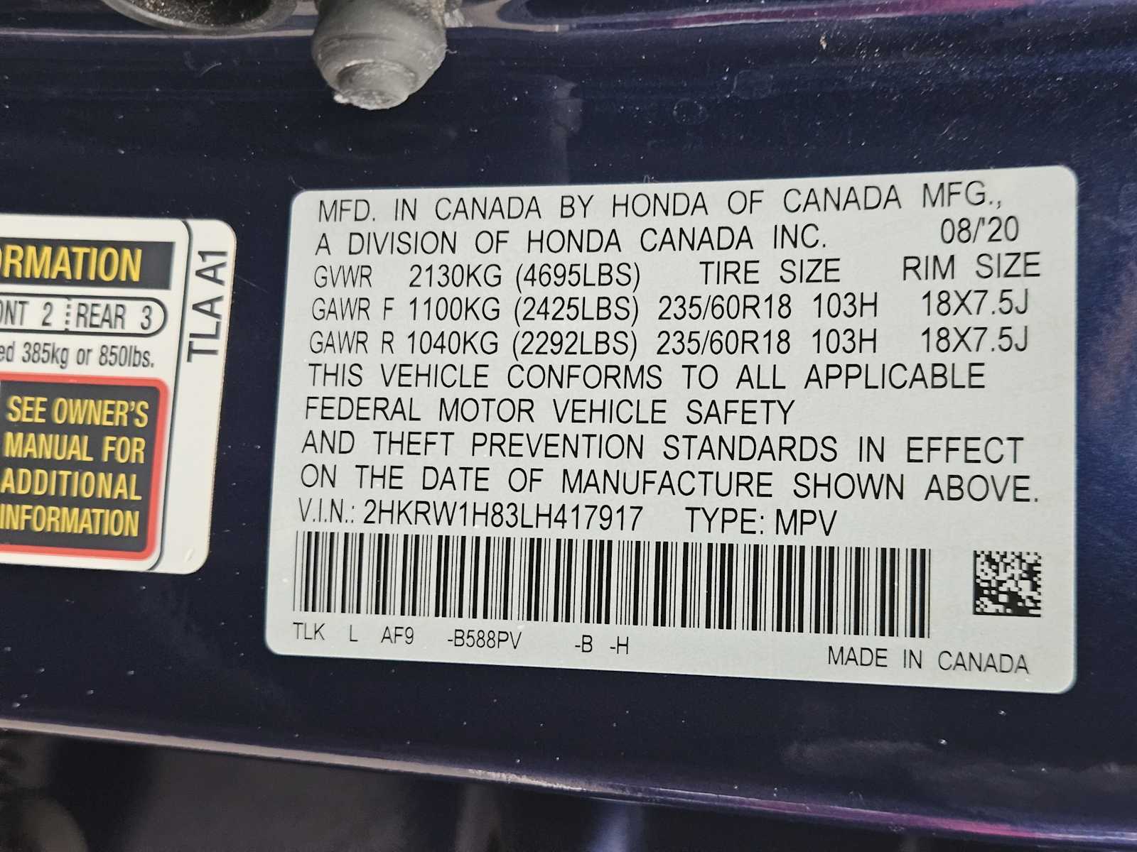 Thumbnail: 2020 Honda CR-V - 31