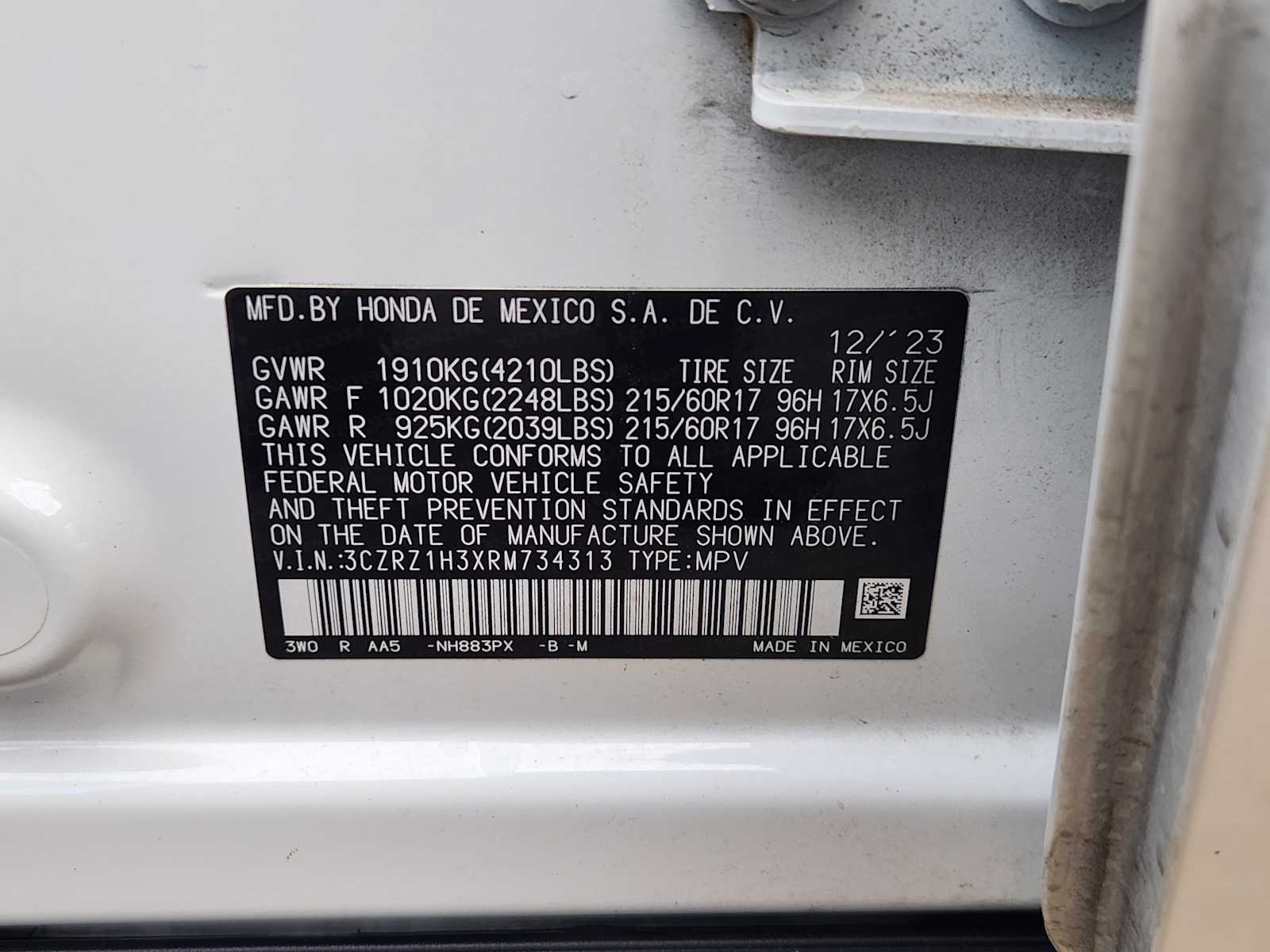 Thumbnail: 2024 Honda HR-V - 32