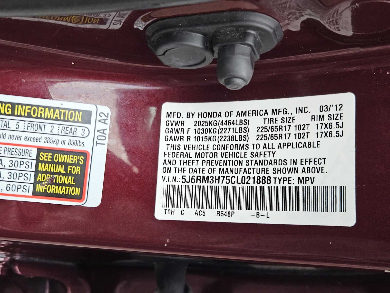 Thumbnail: 2012 Honda CR-V - 30