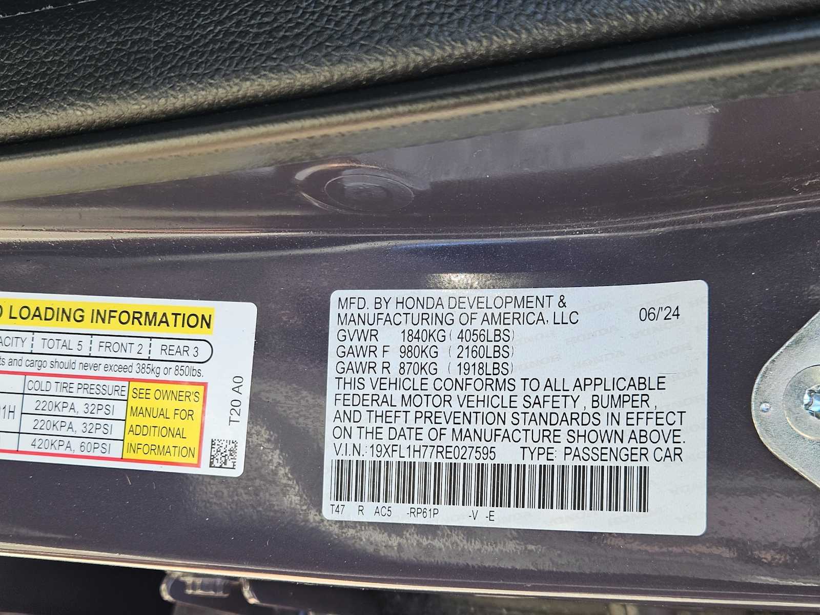 Thumbnail: 2024 Honda Civic - 31