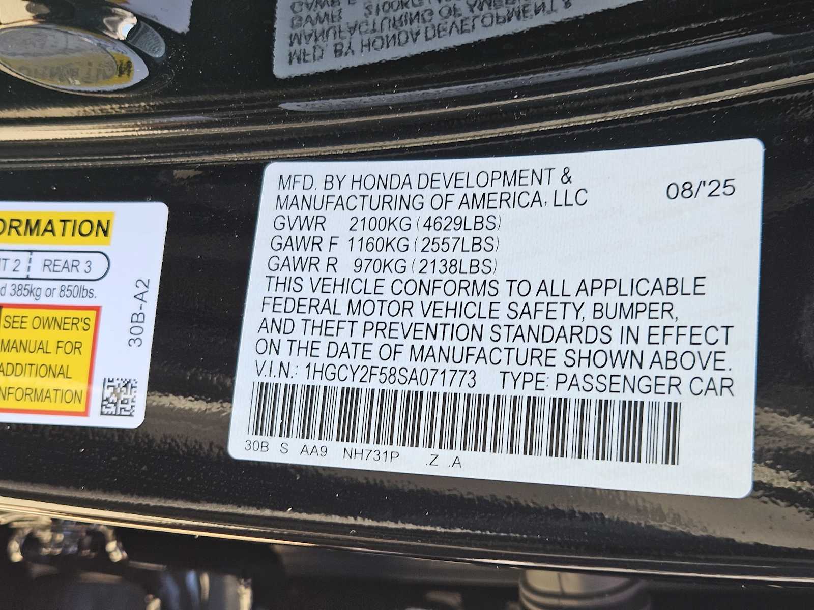 Thumbnail: 2025 Honda Accord - 33