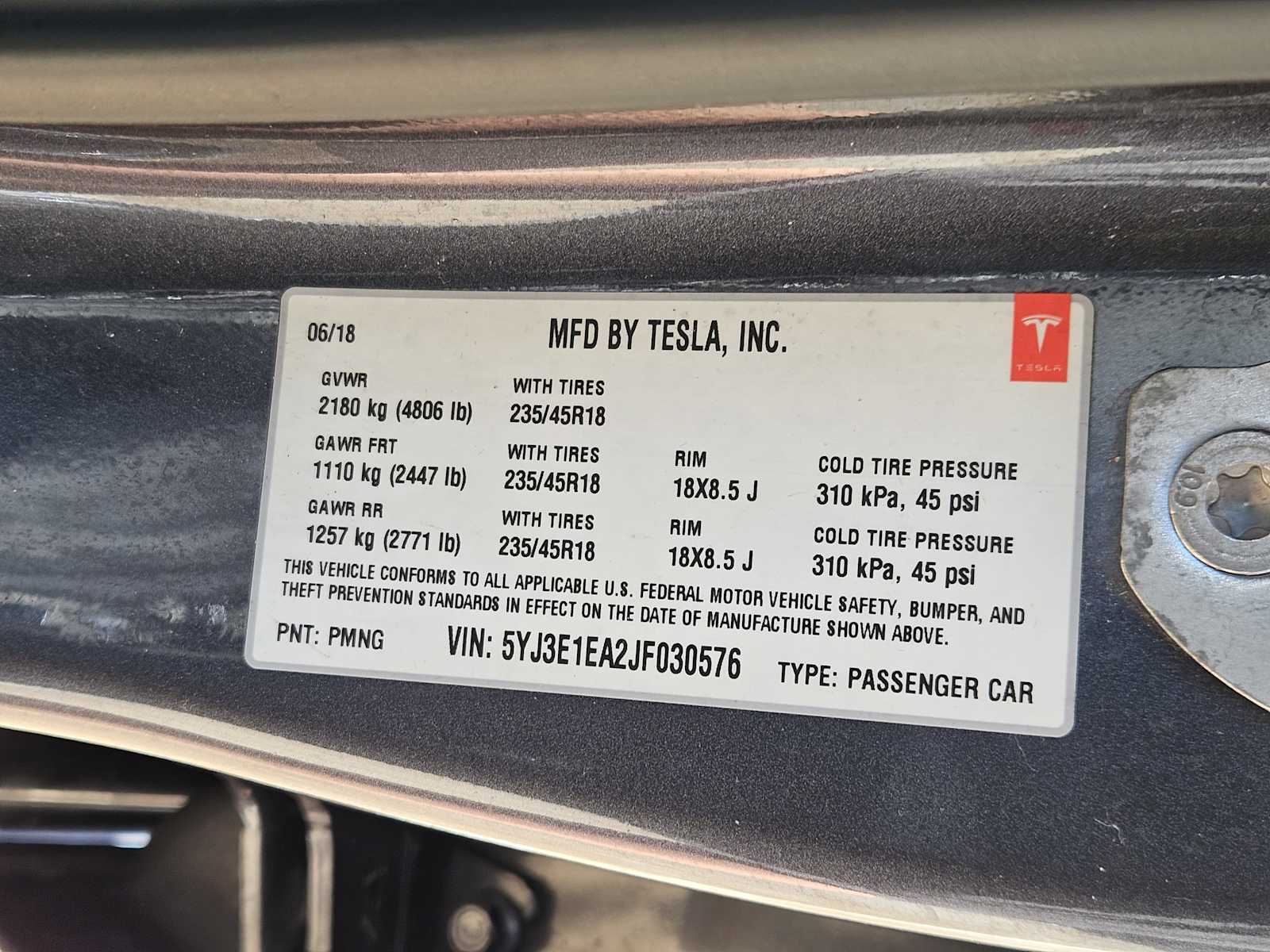 Thumbnail: 2018 Tesla Model 3 - 29