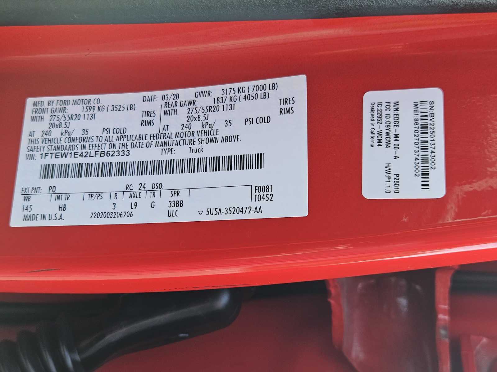 Thumbnail: 2020 Ford F-150 - 31