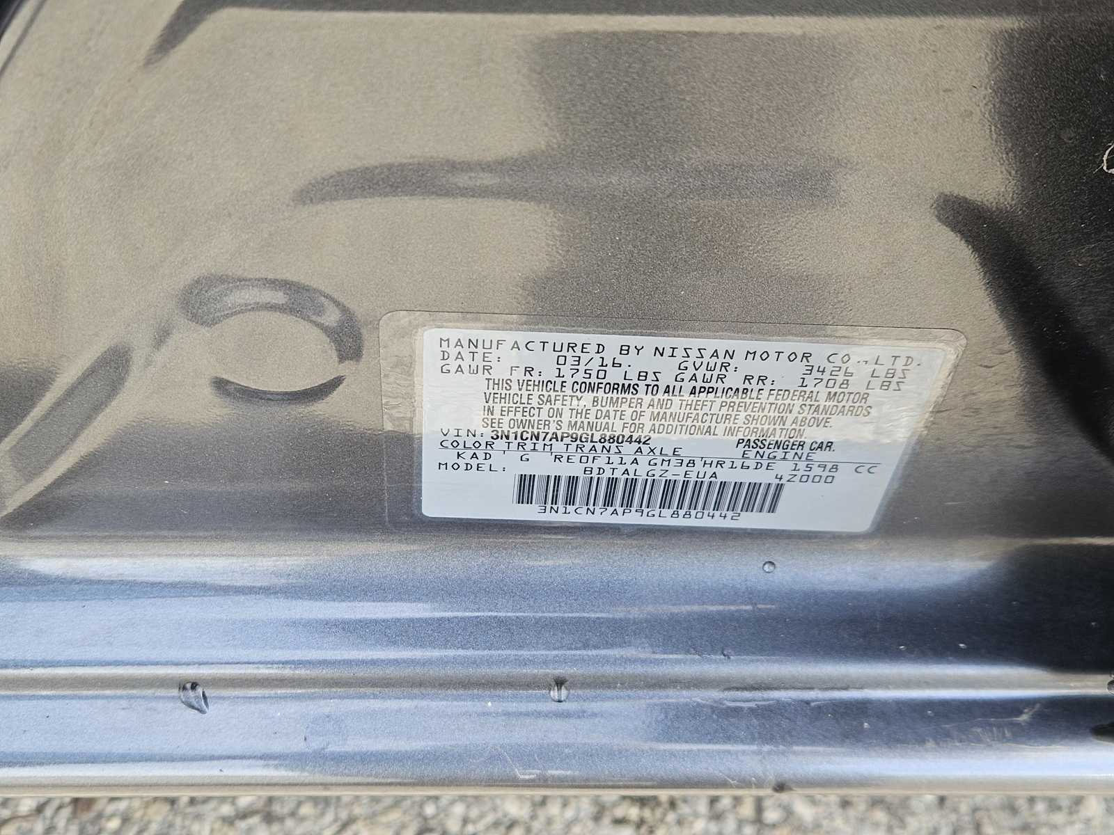 Thumbnail: 2016 Nissan Versa - 30