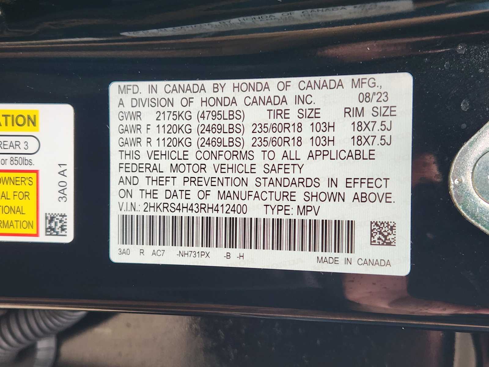 Thumbnail: 2024 Honda CR-V - 33