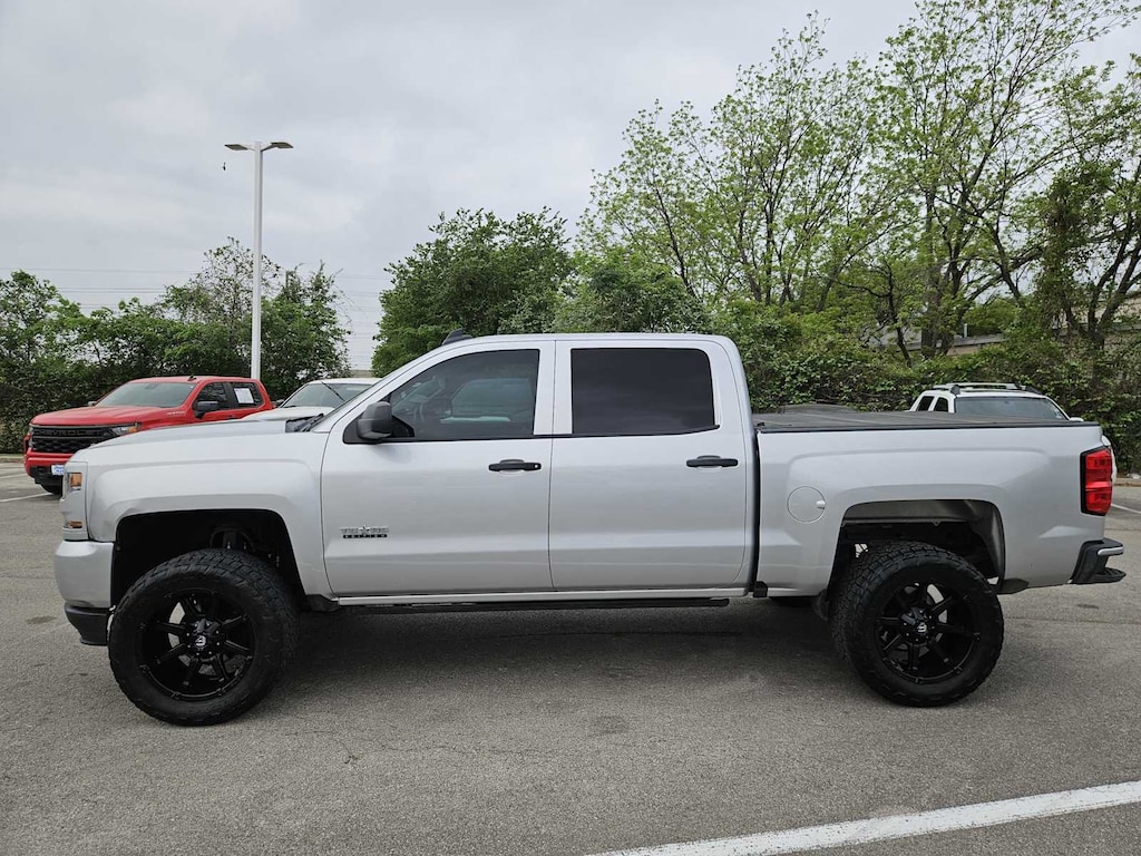 Used 2018 Chevrolet Silverado 1500 Custom Truck Crew Cab