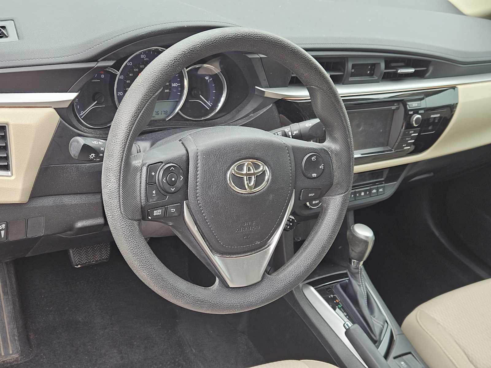 Used 2014 Toyota Corolla LE with VIN 5YFBURHE3EP036876 for sale in Austin, TX